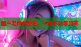 国产毛片免费看，午夜影院零距离