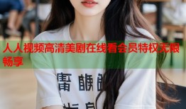 人人视频高清美剧在线看会员特权无限畅享