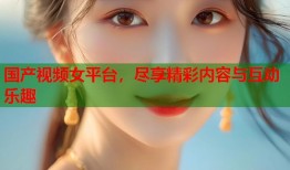 国产视频女平台，尽享精彩内容与互动乐趣