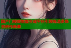 国产门视频智能生成平台引领高清多场景创作新潮