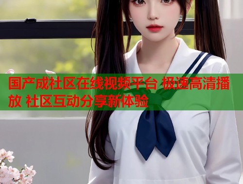 国产成社区在线视频平台 极速高清播放 社区互动分享新体验